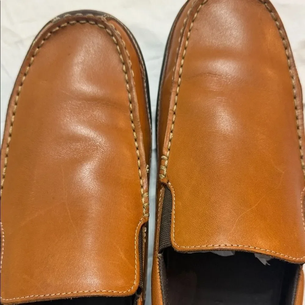 Cole Haan Brown Leather Slip-On Loafers C03559 size 11